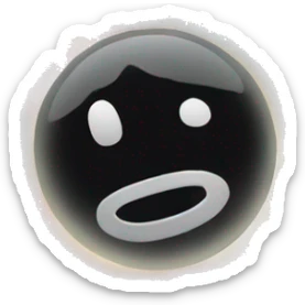 Space galaxy aura sticker