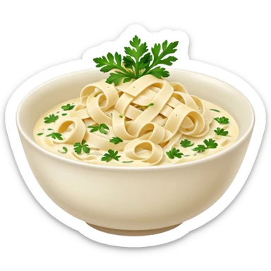 Fettuccine alfredo sticker