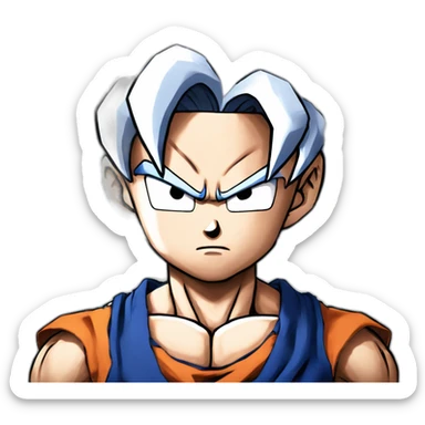 Son Goku ultra instinct sticker