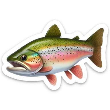 rainbow-trout-fish sticker