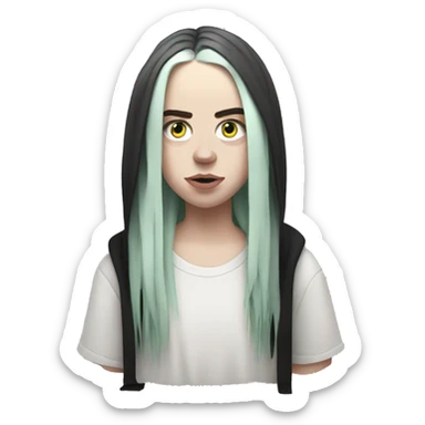 Billie Eilish sticker