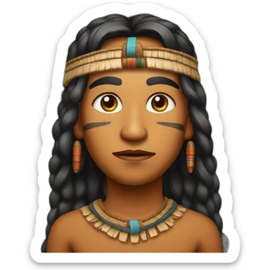 Chamán indígena Taita sticker