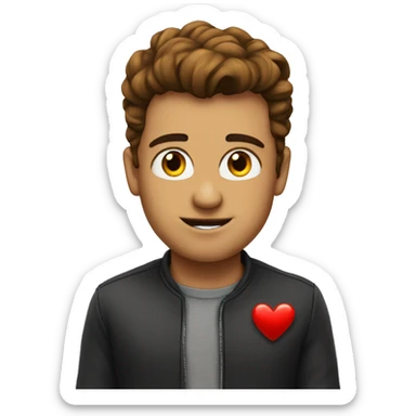 Heart fot big lover sticker