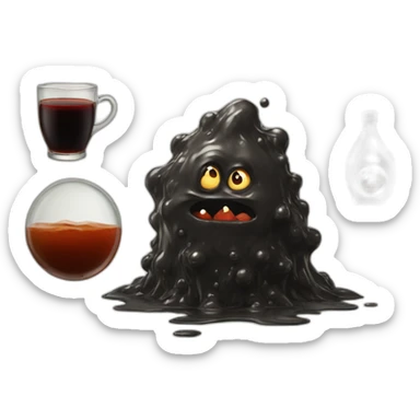 soy-sauce-sludge-monster sticker