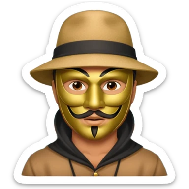 venice guy bauta sticker