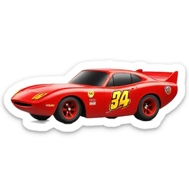 Flash McQueen sticker