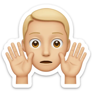 Carry me

minimalist flat emoji face, pleading eyes, small hand gesture asking for help, subtle humor, transparent background sticker