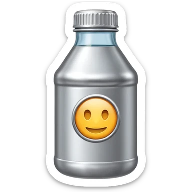 Lid of a bottle  sticker