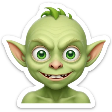 Goblin mememe sticker