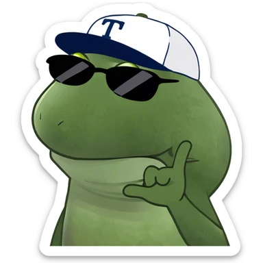 Man T posing sticker