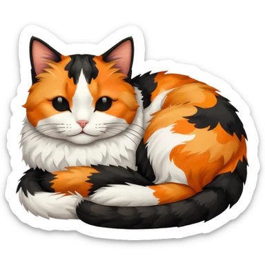 Gatto che dorme sticker