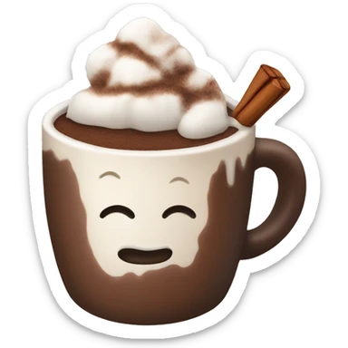Hot chocolate  sticker
