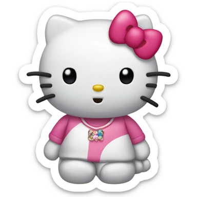 Hello kitty sticker
