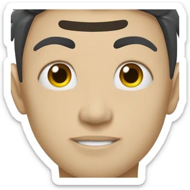 gojo with sukuna marks sticker