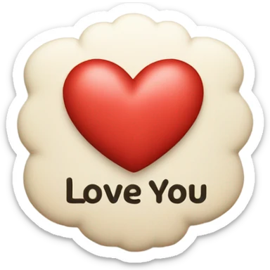 I love you  sticker