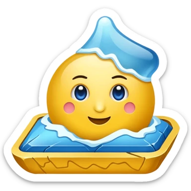 Gutschein für ein Mineralgetränk der Mensa mit Aufschrift Kollegi sticker