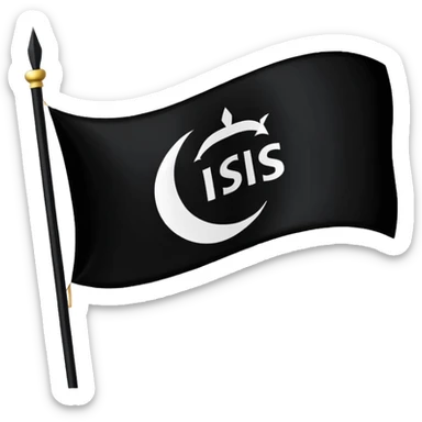 ISIS FLAG sticker