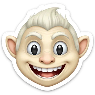 Troll face sticker