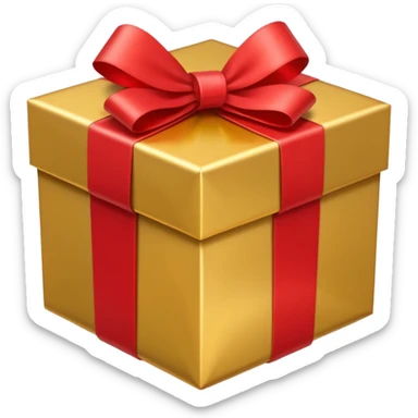 gift box sticker