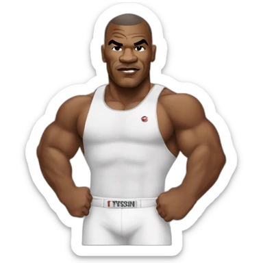 Mike tyson sticker