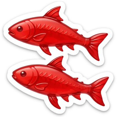 swedish fish sticker