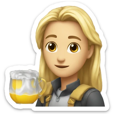 Mate y facturas sticker