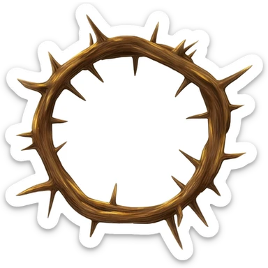 Crowns of thorns sticker