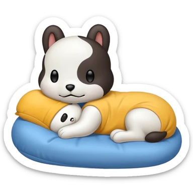 pochacco durmiendo  sticker