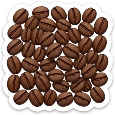 Coffee Beans sticker