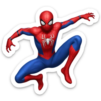 Spider man sticker