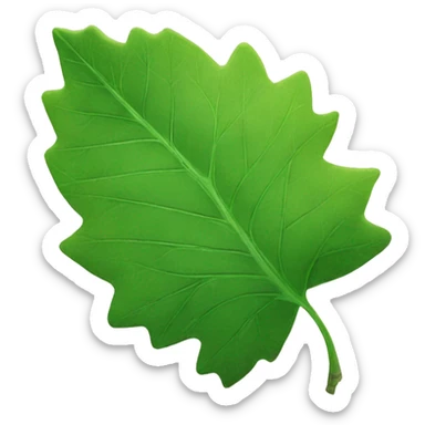 leaf sticker
