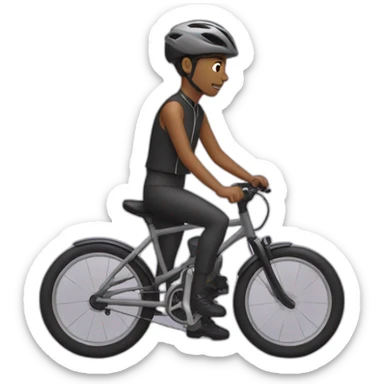 Bike rider  sticker