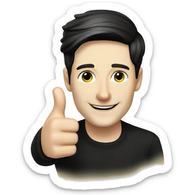 Pavel Durov thumbs up sticker