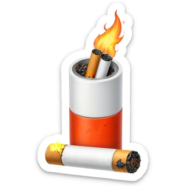 cigarettes sticker