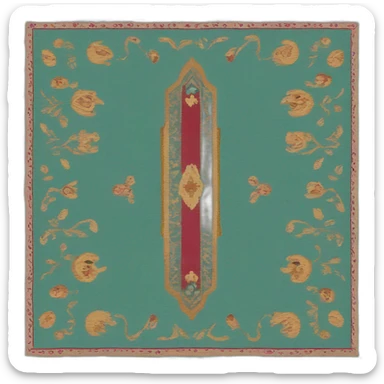 Tapis prière sticker