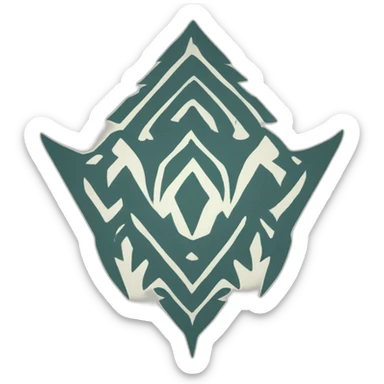 Tribal symbol sticker