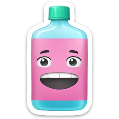 Mouthwash  sticker