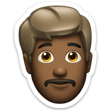 artist with pallet sticker