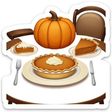 THANKS GIVING sticker