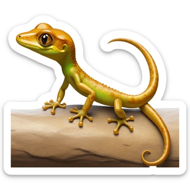 cinematic-gecko-realistic-full-body-climbing-emoji,-tiny-agile-frame-sticking-to-a-glass-surface-with-specialized-toes,-smooth-speckled-skin-in-rich-earthy-tones,-large-glistening-eyes-wide-and-watchful,-delicate-curved-tail-balancing-its-body,-tiny-mouth-hinting-at-an-adorable-smirk,-simplified-yet-realistic-focused-features,-highly-detailed,-glowing-with-a-subtle-warm-luminance sticker