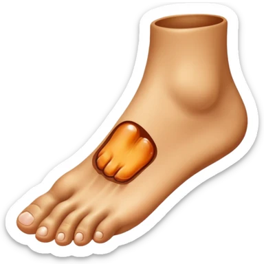 diabetic foot sticker