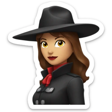 carmen sandiego sticker