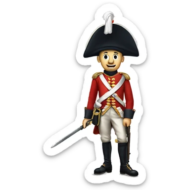 French 1st Foot Grenadier sticker