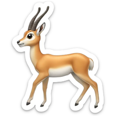 Gazelle winner sticker