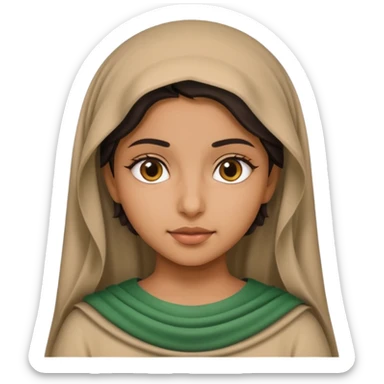 a Saudi girl sticker