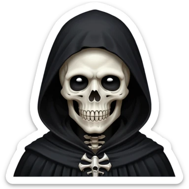 Grim Reaper gothic  sticker