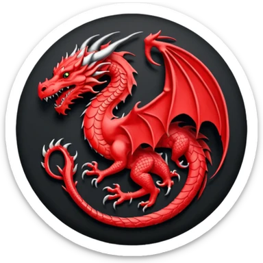 Targaryen logo emoji emoji sticker