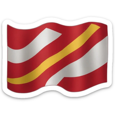 Crea una combinación retórica de la bandera de Perú con Venezuela sticker