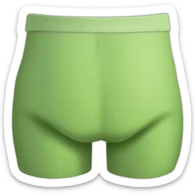 Hulk Buttocks Underpants sticker