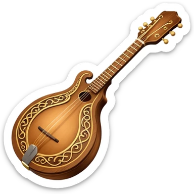 magical mandolin sticker